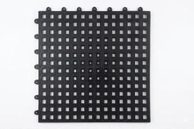 Kit 4 Tapete Piso Estrado Antiderrapante 30x30cm Box Banheiro Piscina Modular Drenante Chuveiro Área Molhada Encaixe