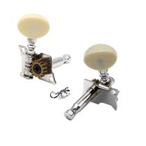 Kit 4 Tarraxas Para Ukulele Royal Kl Music Creme Kit 4 Tarraxas Para Ukulele Royal Kl Music Creme