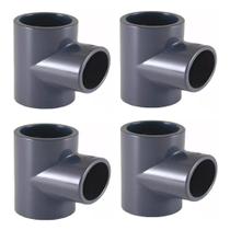 Kit 4 Te 90 Pvc-u Soldar Fêmea Pn-16 50mm Cepex Kit 4 Te 90 Pvc-u Soldar Fêmea Pn-16 50mm Cepex