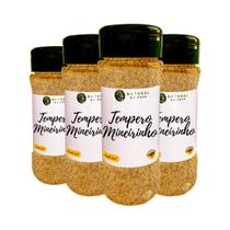 Kit 4 Tempero Mineiro Qualidade Superior Premium Pote com Dosador 60g Kit 4 Tempero Mineiro Qualidade Superior Premium Pote com Dosador 60g