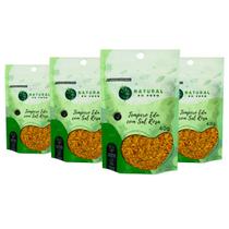 Kit 4 Tempero Premium Edu Com Sal Rosa Qualidade Superior Pouch 40g
