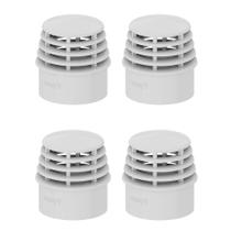 Kit 4 Terminal de Ventilacao 50mm Tigre Anti Mal Cheiro Kit 4 Terminal de Ventilacao 50mm Tigre Anti Mal Cheiro