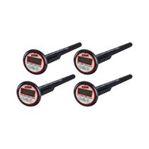Kit 4 Termômetro Digital Faixa -50 A 300C Temperatura Contato A Prova D'água Tipo Espeto Te-500 Portátil Instrutherm Kit 4 Termômetro Digital Faixa -50 A 300C Temperatura Contato A Prova D'água Tipo Espeto Te-500 Portátil Instrutherm