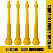 Kit 4 Teteira Silicone Insuflador Ordenha Universal 9,5mm 1 E 2 Anéis 5000 Ordenhas Kit 4 Teteira Silicone Insuflador Ordenha Universal 9,5mm 1 E 2 Anéis 5000 Ordenhas