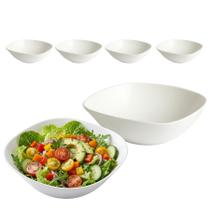 Kit 4 Tigela Bowl De Vidro Quadrado Sobremesa Opaline 1,4l Kit 4 Tigela Bowl De Vidro Quadrado Sobremesa Opaline 1,4l
