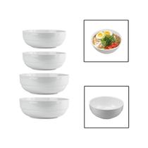 Kit 4 Tigelas Bowl 700ml e 1150ml Melamina Cumbuca