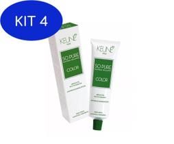 Kit 4 Tinta Coloração Keune So Pure 60ml - Cor 3