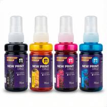 Kit 4 Tinta Compatível Epson 664 L355 L365 L380 L455 L375 L395 L120 L455 L396 L575 L1300