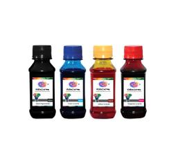 Kit 4 Tinta Compatível HP D1660 D2560 D2530 D2545 100ml BK Pigmentado