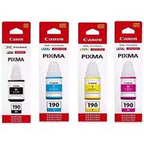 Kit 4 tinta para canon g190 / g1100/g3100/g3110/g3111/g3102/g4100/g4102/g4110/ nova lacrada! Kit 4 tinta para canon g190 / g1100/g3100/g3110/g3111/g3102/g4100/g4102/g4110/ nova lacrada!