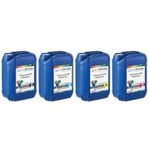 Kit 4 Tinta Recarga Tankfull Para HP Universal de 20L QuimiPrime