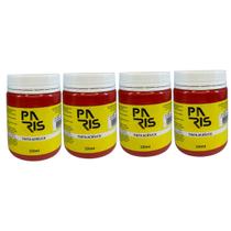 Kit 4 Tintas Acrílicas Paris Premium 250ml Vermelho Cadmio Kit 4 Tintas Acrílicas Paris Premium 250ml Vermelho Cadmio