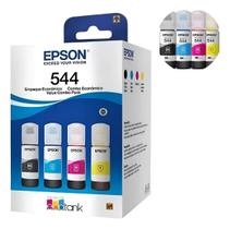 Kit 4 Tintas Combo T544 Original L3110 L3150 L5190 L3250 Kit 4 Tintas Combo T544 Original L3110 L3150 L5190 L3250