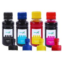 Kit 4 tintas Compatíveis Impressora L210 L220 L355 L365 L375 L455 L475 L555 L565 L575 L656 Inova Ink 100ml