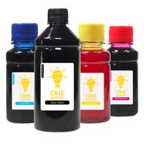 Kit 4 Tintas MG3510 Crie Sempre Black 500ml Coloridas 100ml Kit 4 Tintas MG3510 Crie Sempre Black 500ml Coloridas 100ml