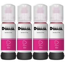 Kit 4 Tintas Para Epson L3250 L3150 L3210 L3110 L5190 L5290 T544