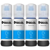 Kit 4 Tintas Para Epson L3250 L3150 L3210 L3110 L5190 L5290 T544