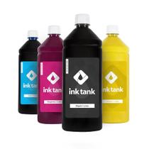 Kit 4 Tintas para L375 Sublimatica Bulk Ink 1 Litro - Ink Tank