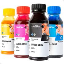 Kit 4 Tintas Sublimáticas para XP214 XP204 CMYK Subljet