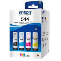 Kit 4 Tintas T544 Para Impressoras Epson L3110 L3150 L3210 L3250 - Kora