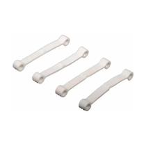 Kit 4 Tirante Branco Eletrônica 24” Whirpool-326000516 Original