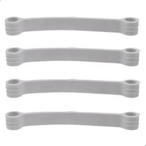 Kit 4 Tirantes Borrachas Branca Brastemp Consul 326000516