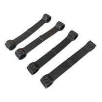 Kit 4 Tirantes Preto 10cm Para Maquina De Lavar Lavadoras Brastemp E Consul 7 a 15kg