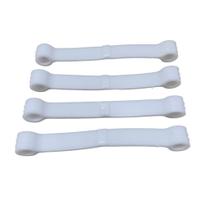 Kit 4 Tirantes Suspensão Lavadora Consul/Brastemp Branco