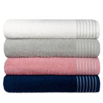 Kit 4 Toalha Banhão Gigante Extra Macia New Sublime com Alta Absorção