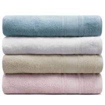 Kit 4 Toalha de Banho Algodão Egípcio Banhão 78x150cm Memphis Appel Kit 4 Toalha de Banho Algodão Egípcio Banhão 78x150cm Memphis Appel