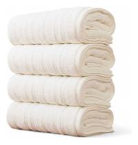 Kit 4 Toalha De Banho Grande Grossa 600g Puro Algodão Loft