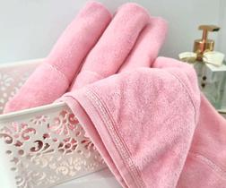 Kit 4 Toalha Soft Lavabo 32x45 - Rosa - Appel