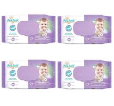 Kit 4 Toalha Umedecida Meu Bebê Soft 100 Un - Hygieline
