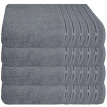 Kit 4 Toalhas Banhão 100% Algodão 90x150 Cm Teka Comfort