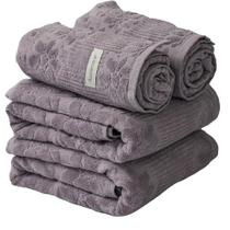 Kit 4 Toalhas Banhão Buddemeyer Lollipop Lilás (2 Banho/ 2 Rosto)