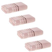 Kit 4 Toalhas Banhão Gigante De Algodão Lumina