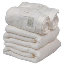 kit 4 Toalhas Buddemeyer Dual Air Branco 2 banho e 2 rosto