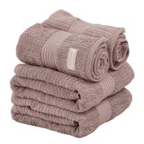 Kit 4 Toalhas Buddemeyer Fio Penteado Canelado Rosa Blush 2 banho e 2 rosto Kit 4 Toalhas Buddemeyer Fio Penteado Canelado Rosa Blush 2 banho e 2 rosto