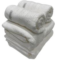 Kit 4 Toalhas Buddemeyer Vanilla Extra Soft Branco 2 banho e 2 rosto