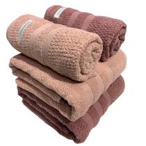 Kit 4 Toalhas Buddemeyer Vanilla Extra Soft Rosa e Rosa Velvet 2 banho e 2 rosto