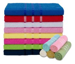 Kit 4 Toalhas de Banho Bruna 100% Algodão 70x125cm Maciez e Alta Absorção Kit 4 Toalhas de Banho Bruna 100% Algodão 70x125cm Maciez e Alta Absorção