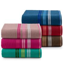 Kit 4 Toalhas De Banho Gigante 1,80 X 80 Praia 100% Algodão