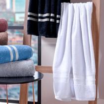 Kit 4 Toalhas de Banho Premium Touch Fio Retorcido Extra Macia Oasis BRANCO - Tessi Kit 4 Toalhas de Banho Premium Touch Fio Retorcido Extra Macia Oasis BRANCO - Tessi