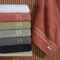 Kit 4 Toalhas de Banho Premium Touch Fio Retorcido Extra Macia Oasis - Tessi