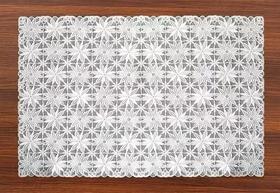 Kit 4 Toalhas De Geladeira Pvc Renda Lavável 53x35cm Uzoo