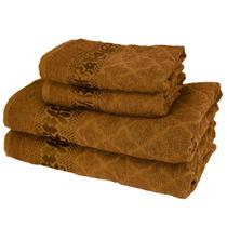 Kit 4 Toalhas Luxo Flabom 2 Banho + 2 Rosto 100% Algodão Premium Alta Absorção e Toque Aveludado Flabom Têxtil Kit 4 Toalhas Luxo Flabom 2 Banho + 2 Rosto 100% Algodão Premium Alta Absorção e Toque Aveludado Flabom Têxtil