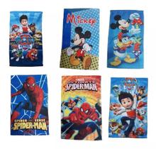 Kit 4 Toalhinhas Pequenas De Personagens Para Lancheira Mãos Favorito