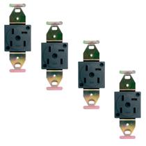 Kit 4 Tomada Embutir P/ Telefone Tipo Telebras Pial 5003