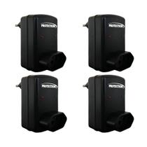 Kit 4 Tomadas De Proteção Contra Surtos Elétricos 220V Kit 4 Tomadas De Proteção Contra Surtos Elétricos 220V