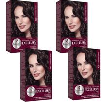 Kit 4 TONALIZANTE HASKELL 400 CASTANHO MEDIO Kit 4 TONALIZANTE HASKELL 400 CASTANHO MEDIO